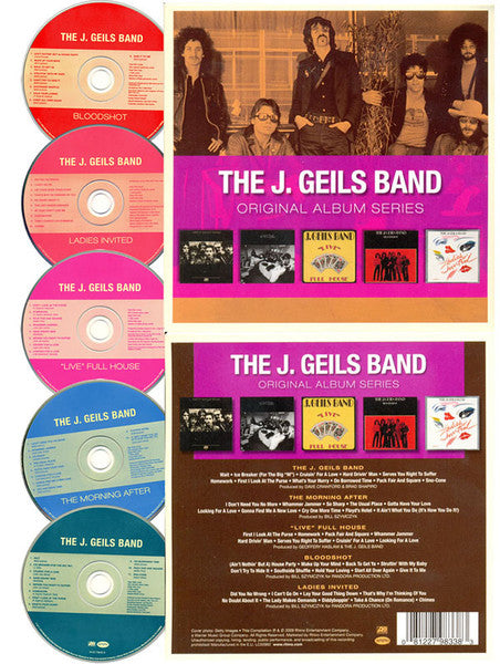 The J. Geils Band : Original Album Series (CD, Album, RE + CD, Album, RE + CD, Album, RE + CD)
