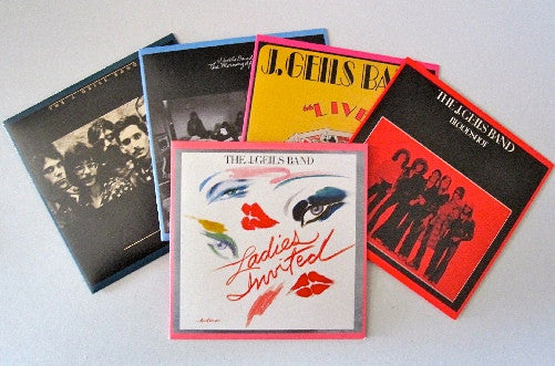 The J. Geils Band : Original Album Series (CD, Album, RE + CD, Album, RE + CD, Album, RE + CD)