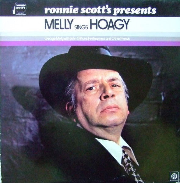 George Melly With John Chilton's Feetwarmers : Ronnie Scott's Presents Melly Sings Hoagy (LP, Album)