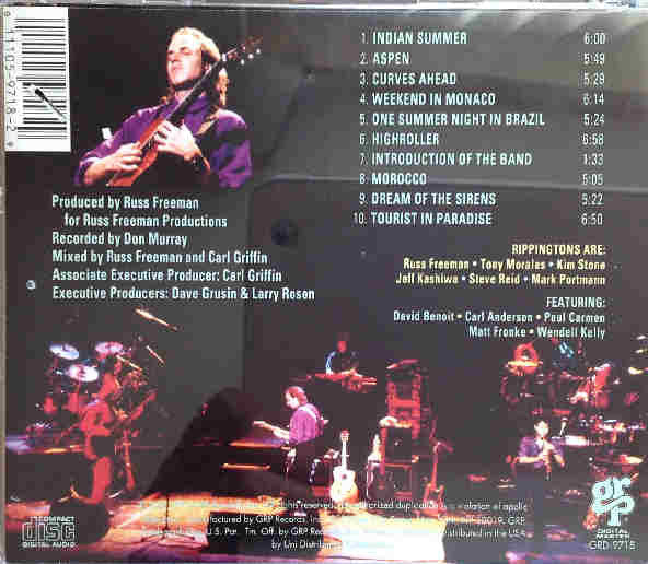 Rippingtons* Featuring Russ Freeman (2) : Live In L.A. (CD, Album)
