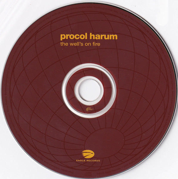 Procol Harum : The Well's On Fire (CD, Album)
