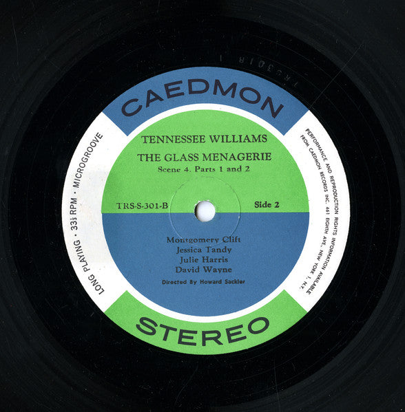 Tennessee Williams : The Glass Menagerie (2xLP + Box)