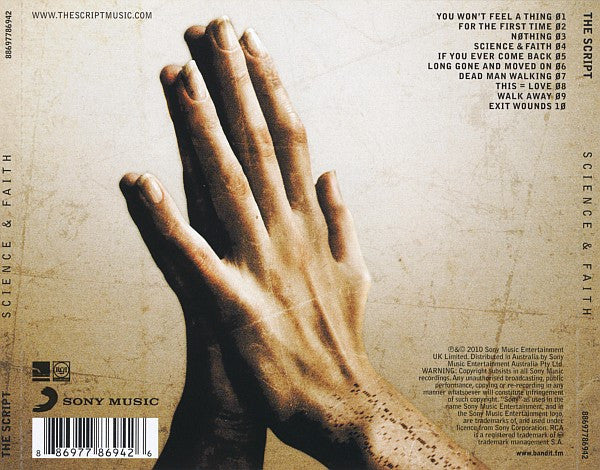The Script : Science & Faith (CD, Album)