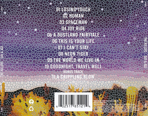 The Killers : Day & Age (CD, Album, S/Edition)