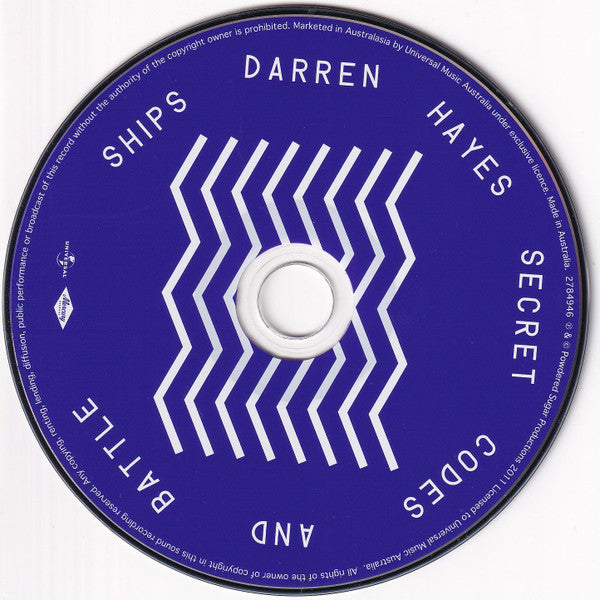 Darren Hayes : Secret Codes And Battleships (CD, Album)