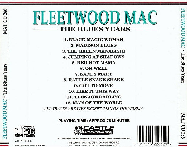 Fleetwood Mac : The Blues Years (CD, Comp)