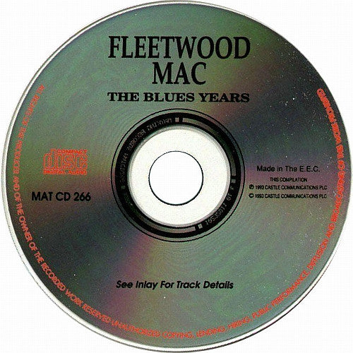 Fleetwood Mac : The Blues Years (CD, Comp)