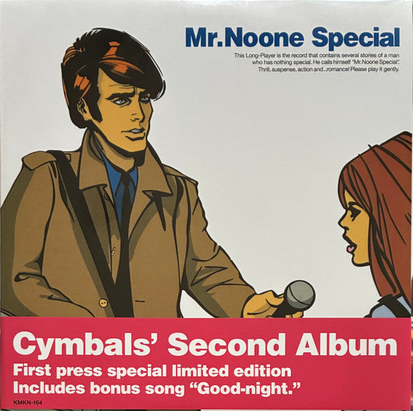 Cymbals : Mr. Noone Special (LP, Album, Cle)