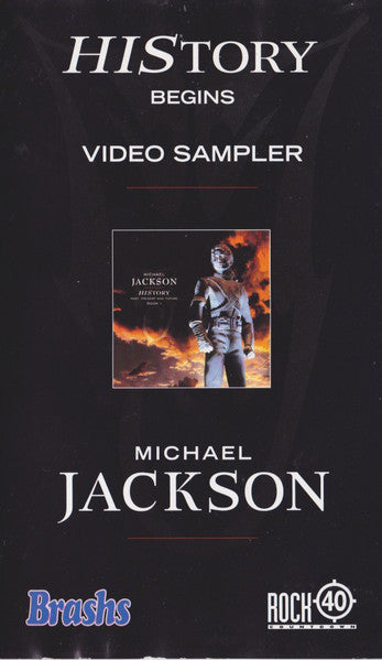 Michael Jackson : HIStory Begins Video Sampler (VHS, Promo, PAL)