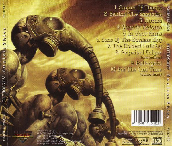 Pathosray : Sunless Skies (CD, Album)