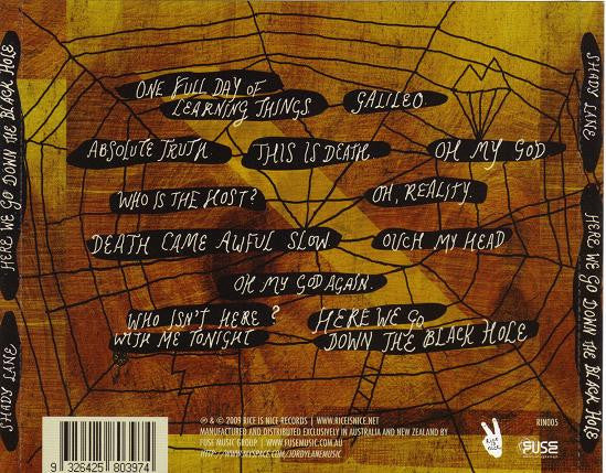 Shady Lane : Here We Go Down The Black Hole (CD, Album)