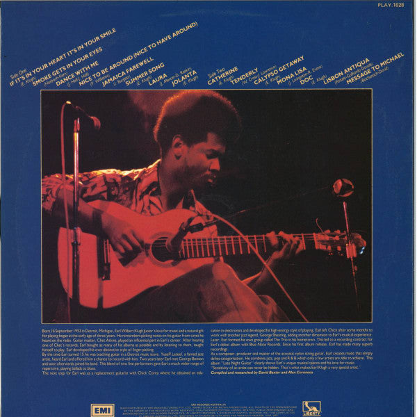 Earl Klugh : Late Night Guitar (LP, Album)