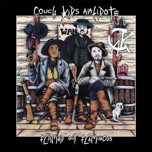 Couch Kids Antidote : Flamed Out Flamingos (LP, Album, Tea)
