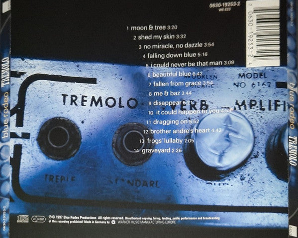 Blue Rodeo : Tremolo (CD, Album)