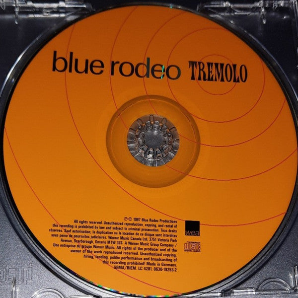 Blue Rodeo : Tremolo (CD, Album)