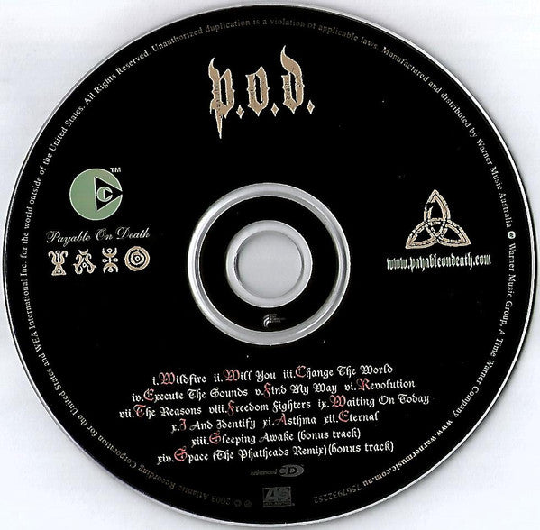 P.O.D. : Payable On Death (CD, Album, Copy Prot., Enh)