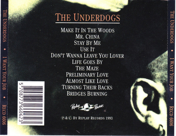 The Underdogs (6) : I Want Your Job (CD, Album)