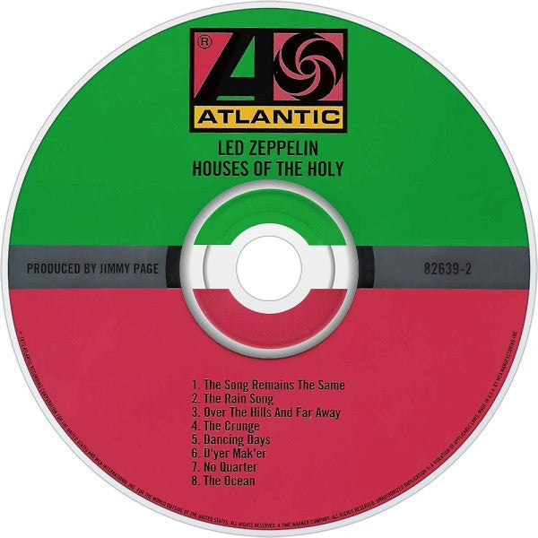 Led Zeppelin : Houses Of The Holy (CD, Album, RE, RM, SRC)