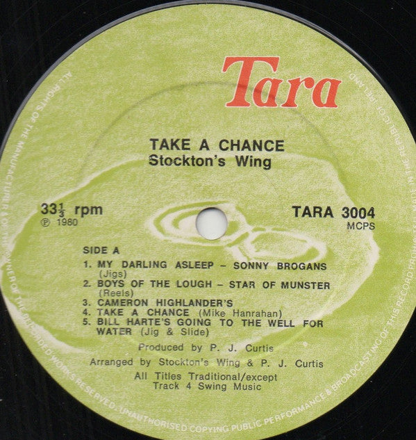 Stockton's Wing : Take A Chance (LP, Album)