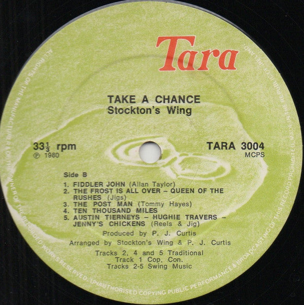 Stockton's Wing : Take A Chance (LP, Album)