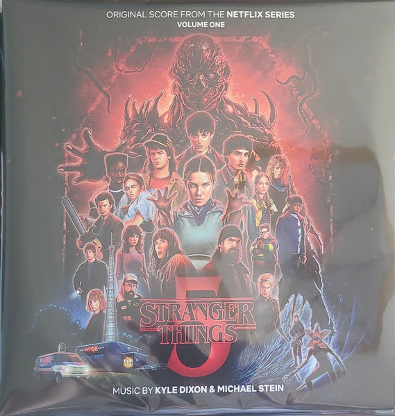 Kyle Dixon (2) & Michael Stein (9) : Stranger Things 5 (Original Score From The Netflix Series · Volume One)  (2xLP, Album, Bro)