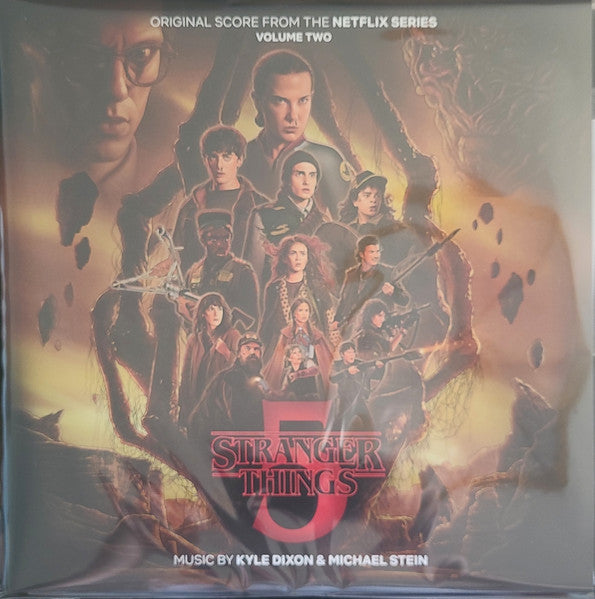 Kyle Dixon (2) & Michael Stein (9) : Stranger Things 5 (Original Score From The Netflix Series · Volume Two) (2xLP, Album, Sil)