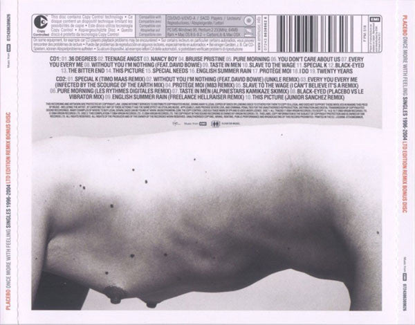 Placebo : Once More With Feeling - Singles 1996-2004 (Ltd Edition Remix Bonus Disc) (2xCD, Comp, Copy Prot., Ltd, O-C)