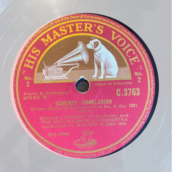 Dame Moura Lympany And The Philharmonia Orchestra* Conducted By Walter Susskind : Scherzo From Concerto Symphonique No. 4, Op. 102 (Shellac, 12")