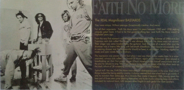 Faith No More : Who Cares A Lot? The Greatest Hits (CD, Comp, RE)