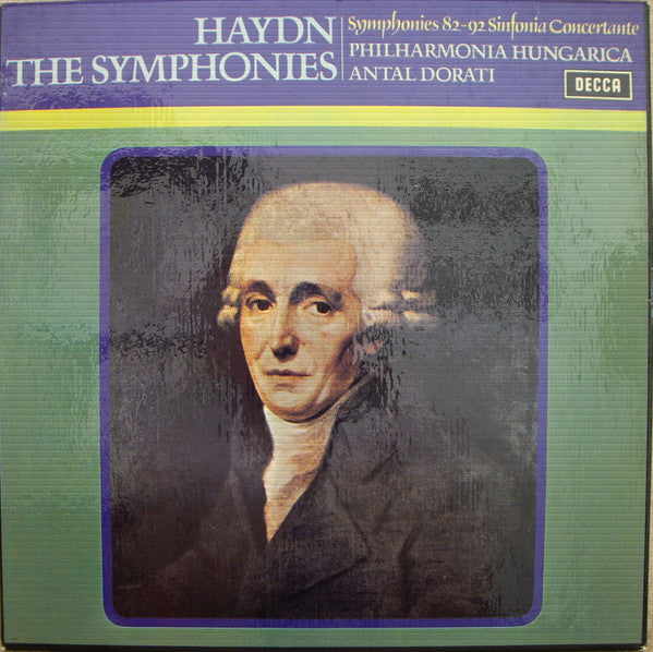 Haydn*, Philharmonia Hungarica, Antal Dorati : Symphonies 82-92, Sinfonia Concertante (6xLP + Box)
