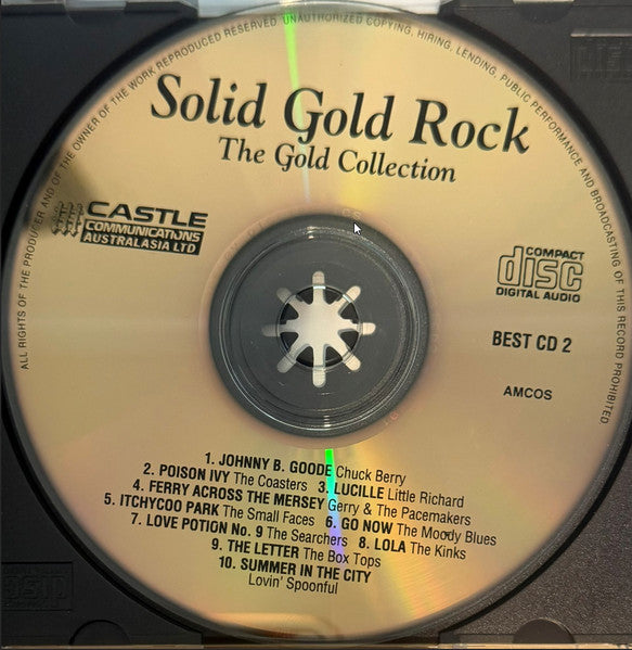 Various : Solid Gold Rock (CD, Comp)