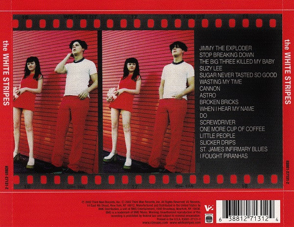 The White Stripes : The White Stripes (CD, Album, RE)