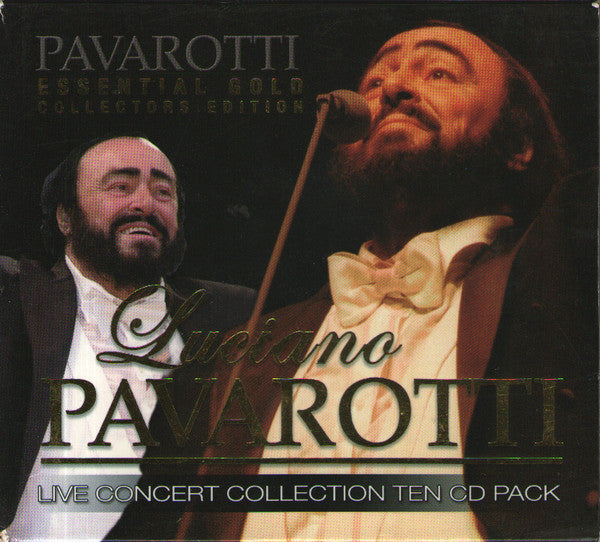 Luciano Pavarotti : Live Concert Collection Ten CD Pack (Box + 10xCD, Comp)