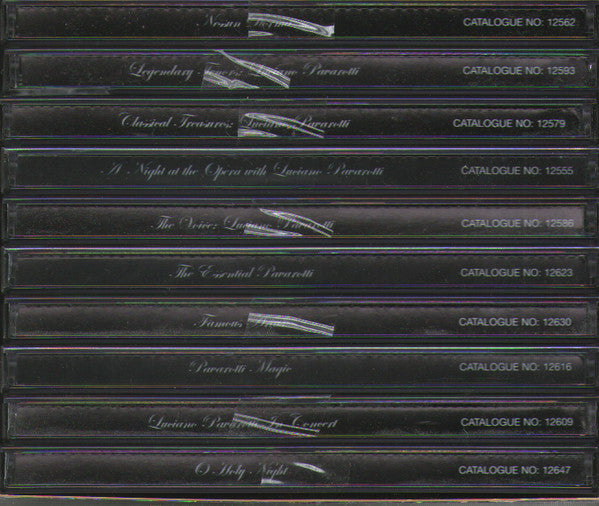 Luciano Pavarotti : Live Concert Collection Ten CD Pack (Box + 10xCD, Comp)