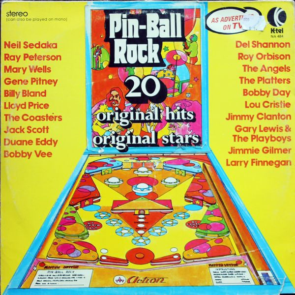 Various : Pin-Ball Rock (LP, Comp)