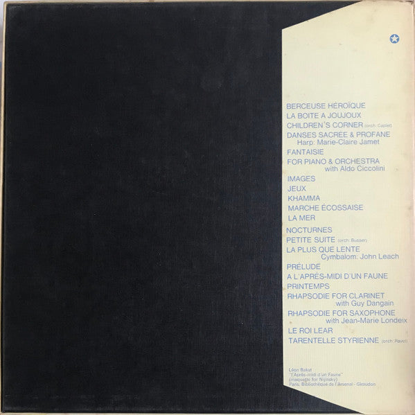 Claude Debussy, Orchestre National De L'O.R.T.F.*, Jean Martinon : Orchestral Music (5xLP + Box)