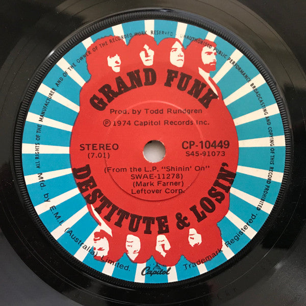 Grand Funk* : The Loco-Motion (7", Single)