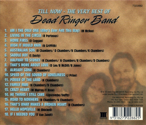 Dead Ringer Band : Till Now - The Very Best Of (CD, Comp)