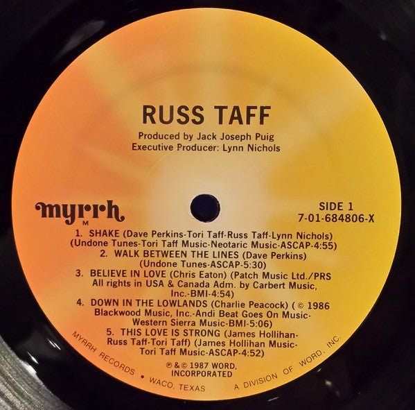 Russ Taff : Russ Taff (LP, Album)