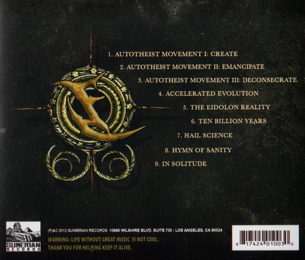 The Faceless : Autotheism (CD, Album, O-C)