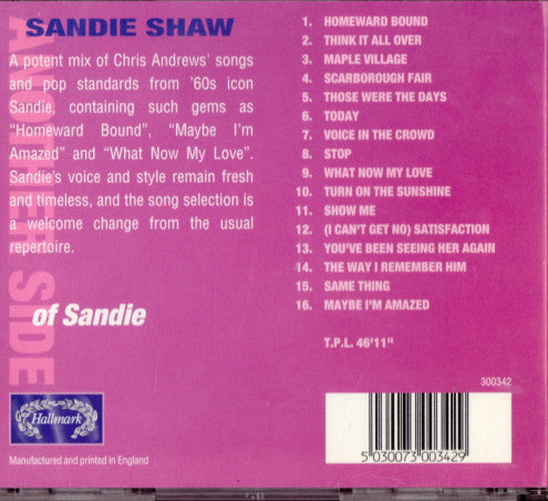 Sandie Shaw : Another Side Of Sandie (CD, Album, Comp)