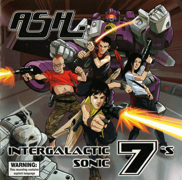 Ash : Intergalactic Sonic 7"s (2xCD, Comp)