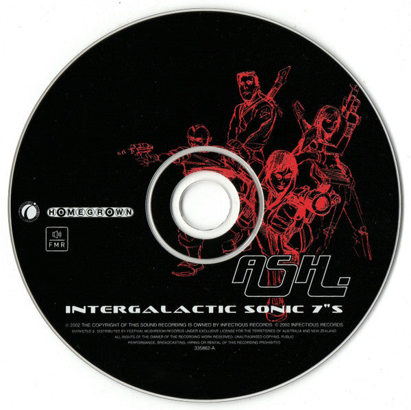 Ash : Intergalactic Sonic 7"s (2xCD, Comp)