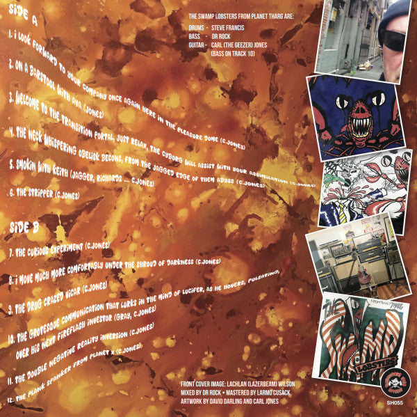 Swamp Lobsters From Planet Tharg : Aliens In Meanjin (LP, Album)