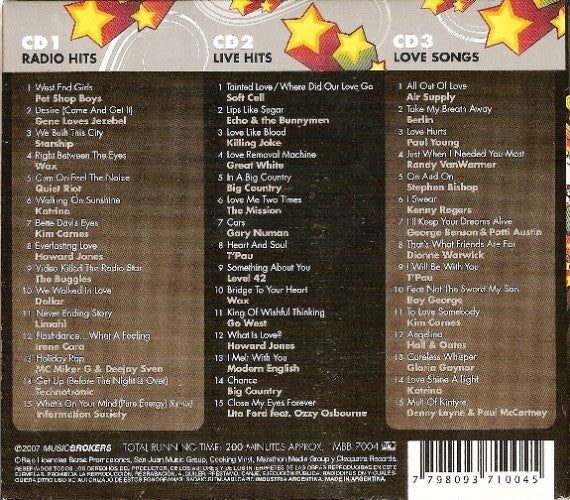 Various : 80's The Definitive Hits Collection (3xCD, Comp)