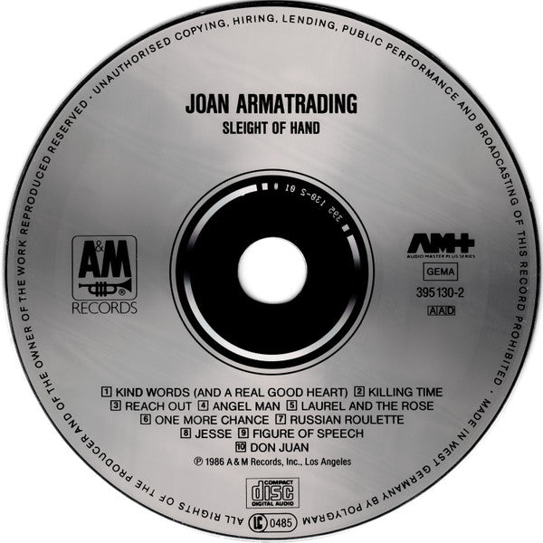 Joan Armatrading : Sleight Of Hand (CD, Album)