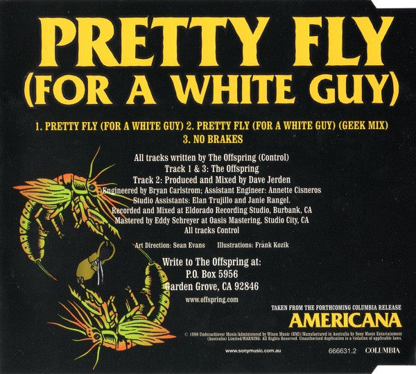 The Offspring : Pretty Fly (For A White Guy) (CD, Single)