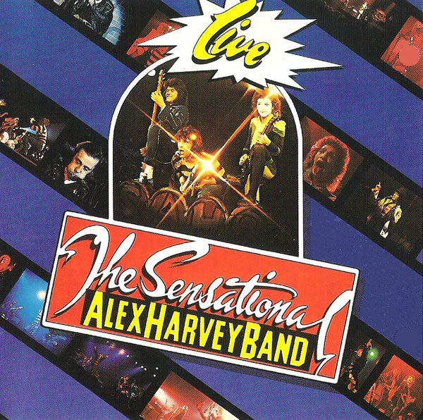 The Sensational Alex Harvey Band : Live (CD, Album, RE)