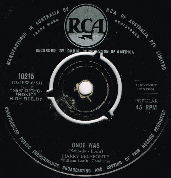 Harry Belafonte : Jamaica Farewell (7", Single)