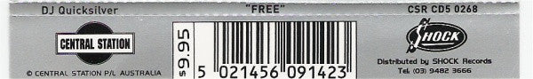 DJ Quicksilver : Free (CD, Single)